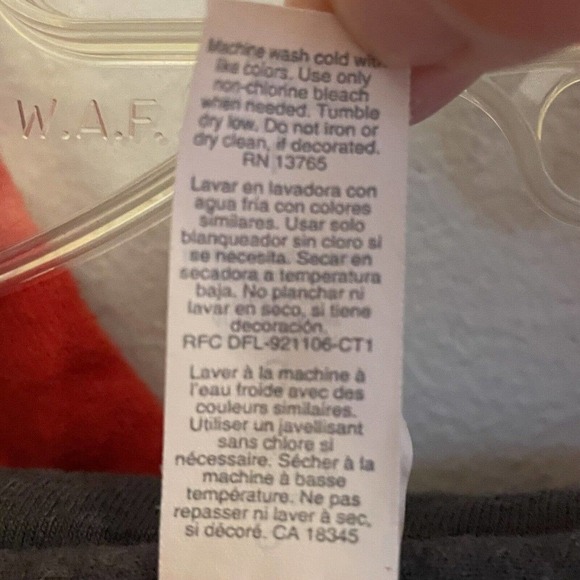 Boot Hill Saloon Large Sweatshirt Jacket Red Graphic Hooded 2016 Bike We… - Picture 6 of 6